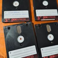 Dischi floppy da 3" retrogaming retrocomputing 