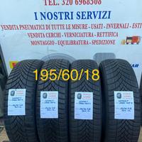 Gomme usate invernali 195/60/18