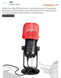 Microfono Joby Wavo POD USB Condensatore