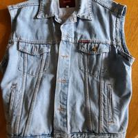 giacca senza maniche jeans  carrera