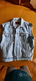 giacca senza maniche jeans  carrera