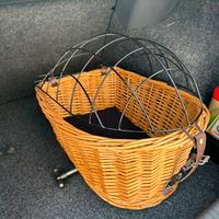 Trasportino per cani da bicicletta