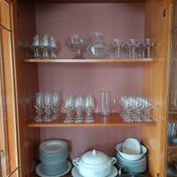 Mobile vintage da soggiorno in legno