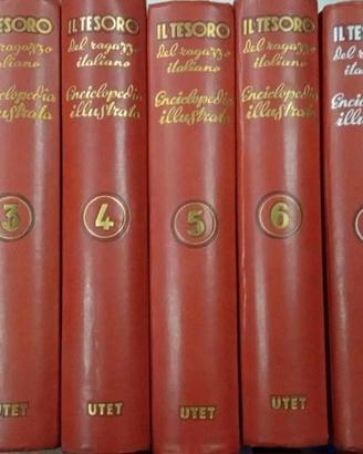 "Il Tesoro del ragazzo" UTET Editore '48