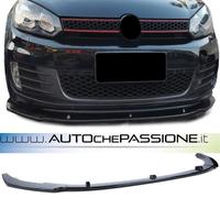 Spoiler splitter anteriore per VW Golf 6 GTI 09-13