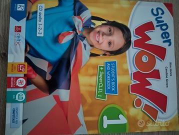 Libro Super wow classe 1 inglese