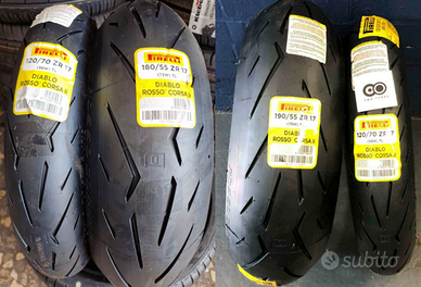 Gomme moto in mescola ed altro