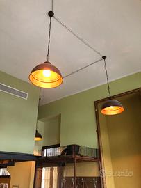 Apparecchio di illuminazione industriale + lampadi