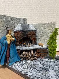 presepe  scena Forno