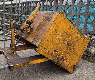CASSONE RIBALTABILE PER SCARTI METALLICI