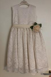 Vestito bambina tg 10 anni nuovo