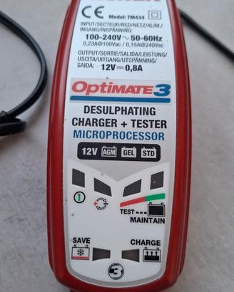 Mantenitore / carica batterie Optimate 3