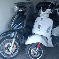 Beverly 500 più vespa GTS 300