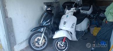 Beverly 500 più vespa GTS 300