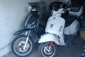 Beverly 500 più vespa GTS 300