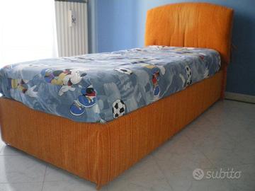 Letto singolo 190x80 con cassettone