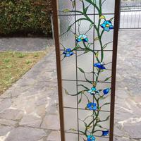 vetrata floreale 