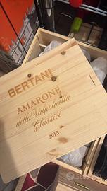 Cassa 6 bottiglie amarone bertani 2015
