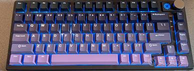 Tastiera wireless hall effect Epomaker he75