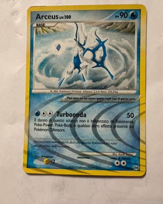 Arceus AR4 ITA Olografica Turboonda 50 Carta 2010
