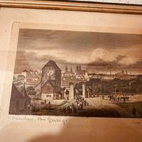 Stampa antica Monaco di Baviera