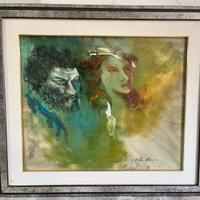 Quadro “Wotan e Fricke” - Franco Murer