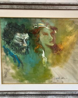 Quadro “Wotan e Fricke” - Franco Murer
