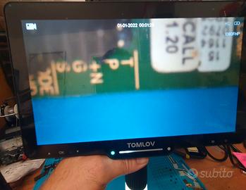 Tomlov dm501 pro microscopio non funzionante 