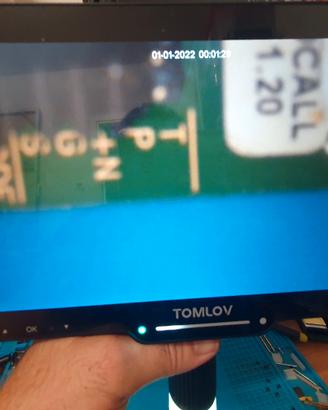 Tomlov dm501 pro microscopio non funzionante 