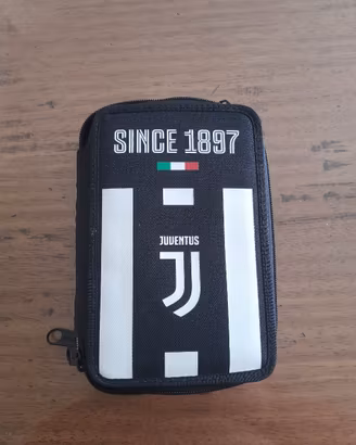 Astuccio Scuola Juventus 3 Zip