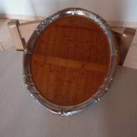 Vassoio vintage in acciaio 