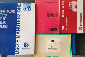 Manuale uso manutenzione trattori