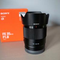 Obiettivo Sony 35mm 1,8 innesto E full-frame
