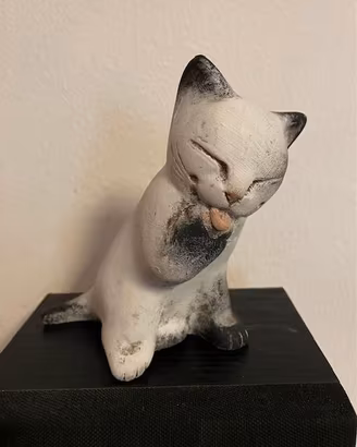 Soprammobili a forma di gatto