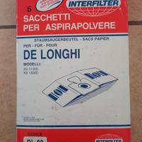 Sacchetti compatibili aspirapolvere DE LONGHI