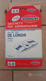 Sacchetti compatibili aspirapolvere DE LONGHI