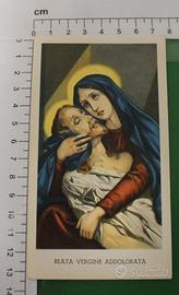 Santino Holy Card "Beata Vergine Addolorata" 132 b