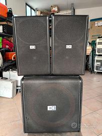 impianto audio professionale Montarbo full 1018