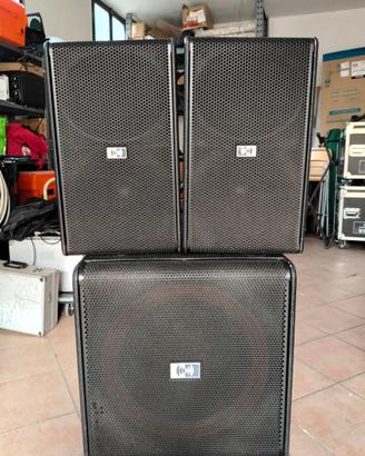 impianto audio professionale Montarbo full 1018