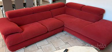 Divano angolare con chaise lounge