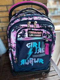 Zaino trolley Seven Girl manico telescopico