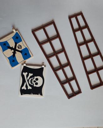 Lotto bandiere ed accesori Lego