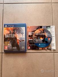 Battlefield 1 PS4 completo di custodia e libretti