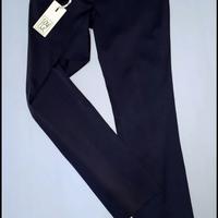 Pantalone da donna in gabardina lucida
