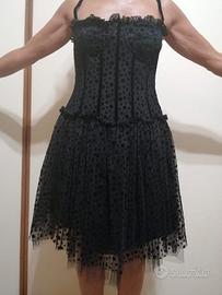 Abito Blumarine originale nuovo tg42 donna nero