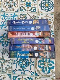 Videocassette disney originali incelofanate