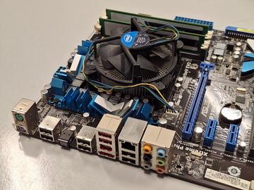 Combo PC ASUS P7P55D + Intel i5-760 + 4GB RAM DDR3