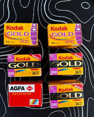Rullini Kodak e Agfa con omaggio!