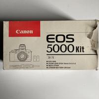 Macchina Fotografica Canon EOS 5000 kit