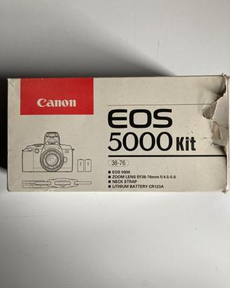 Macchina Fotografica Canon EOS 5000 kit